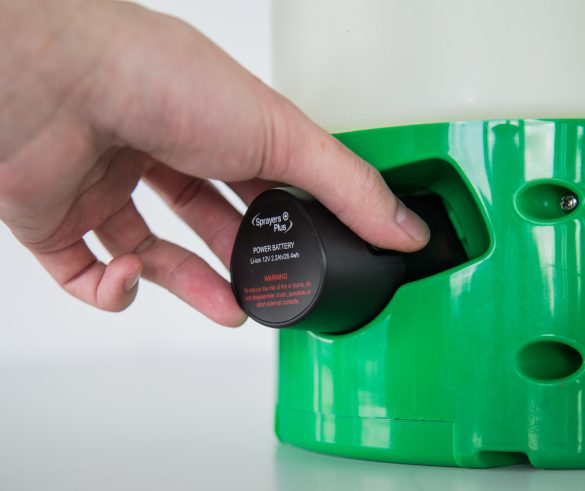 BL25E Battery Sanitation Sprayer 12v Lithium Ion Bleach Disinfectant for sale online 